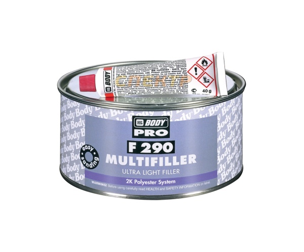 BODY / 290 Шпатлевка легкая Ultra Light Multifiller 1л беж (6 шт)