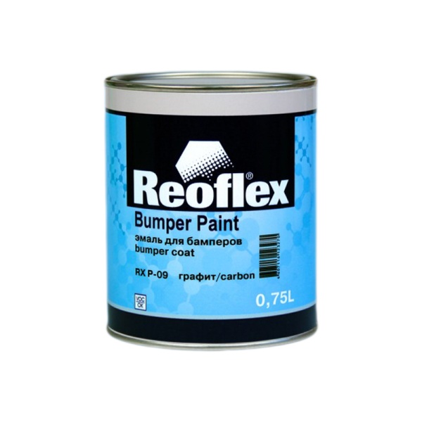 REOFLEX / Эмаль для бампера Графит 0,75л (6)