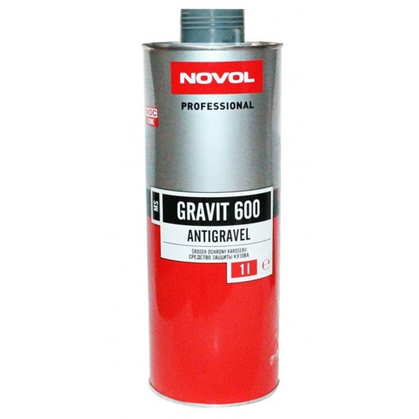 NOVOL / Антикор 600 MS серый 1 л (12шт)