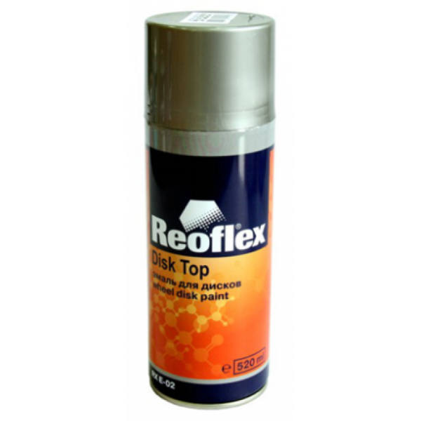 REOFLEX / Серебро для дисков аэрозоль 520мл (12)